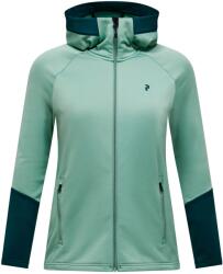 Peak Performance Дамско поларено яке Peak Performance Women's Rider Essentials Zip Hood Fleece jacket - Green Valley (105-6221-0613)