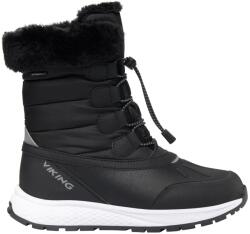 Viking Детски зимни ботуши Viking Kid's Equip Warm WP Zip Winter boots - Black / Granite - размер 36 (EU) (702-2830-0117)