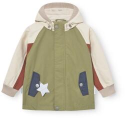 Mini A Ture Детско водоустойчиво яке Mini A Ture Kid's Matwally Fleece Lined Jacket Waterproof jacket - Boa Green Col B. - размер 92 (703-6705-0111)