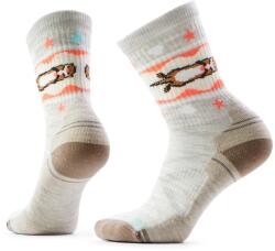 Smartwool Дамски туристически чорапи Smartwool Women's Hike Light Cushion Otter Float Crew Walking socks - Ash - размер 34-37 (EU) (207-1276-0111)