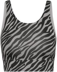 Hey Honey Дамски спортен сутиен Hey honey Women's Bustier Zebra Sports bra - Black / Grey - размер XS (114-3339-0111)