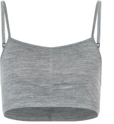 super. natural Дамски спортен сутиен super. natural Women's Cosy Bra Sports bra - Cashmere Grey Melange (114-2447-1314)