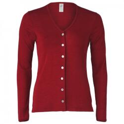 Engel Дамско вълнено яке Engel Women's Fine Ribbed Cardigan Wool jacket - Mallow - размер 46/48 (EU) (105-1731-0311)