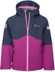 TROLLKIDS Детско водоустойчиво яке Trollkids Kid's Gjende Jacket Waterproof jacket - Fresh Berry / Graphite - размер 116 (EU) (703-3870-0614)