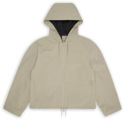 Rains Дамско водоустойчиво яке Rains Women's Suva Hardshell Short String W Jacket Waterproof jacket - Beige (102-4550-0512)