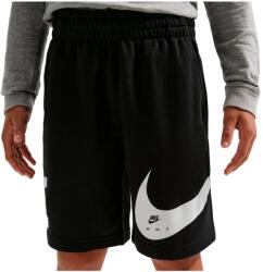 Nike Детски къси панталони Nike Kid's NSW Club FT Short Brand NG Shorts - Black / White - размер XS (701-4517-0111)