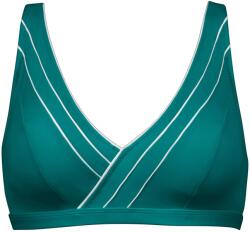 Lidea Дамско бикини горнище Lidea Women's Sports Club Long Line Bikini Top - Teal / White - размер 40 (150-6308-0131)