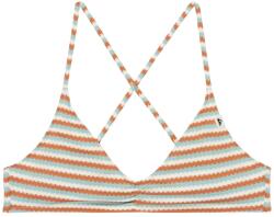 Quiksilver Дамско бикини горнище Quiksilver Women's Clickity Clack Top Bikini top - Tobacco Clickity Stripe - размер XL (150-6729-0115)