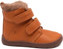 Bisgaard Детски зимни ботуши Bisgaard Kid's Barefoot Emil Lamb Winter boots - Cognac - размер 23 (EU) (702-4559-0212)