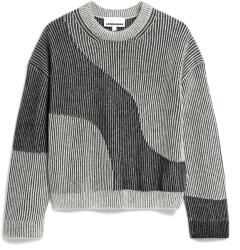 ARMEDANGELS Дамски вълнен пуловер Armedangels Women's Mayraa Vanise Jumper - Black / Off White - размер XXL (105-5492-0116)