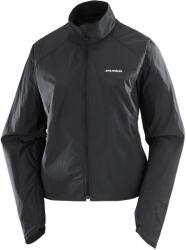 Salomon Дамско яке за бягане Salomon Women's SHKout Fly Windproof jacket - Deep Black - размер XS (128-0541-0111)