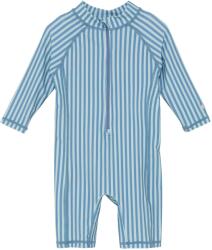 Huttelihut Детски цял бански от ликра (UV защита) Huttelihut Kid's Swim Suit L/S UV60 Lycra - Blue - размер 74 (EU) (750-2715-0112)