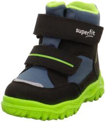 Superfit Детски зимни ботуши Superfit Kid's Husky1 Winter boots - Schwarz / Hellgrün - размер 22 (EU) (702-4591-0514)