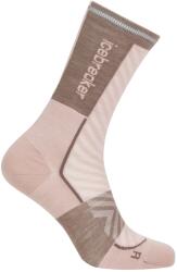 Icebreaker Дамски чорапи за бягане Icebreaker Women's Merino Run+ Ultralight Crew Running socks - Pink Quartz / Porcini - размер 41-43 (EU) (201-8166-0813)