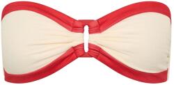 Seafolly Дамско бикини горнище Seafolly Band Wave Trim Front Bandeau Bikini top - Ecru - размер 38 (EU) (150-6613-0214)