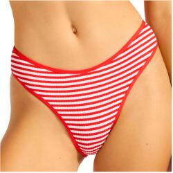 Seafolly Дамско бикини долнище Seafolly Clubhouse High Leg Pant Bikini bottom - Flame - размер 38 (EU) (150-6623-0114)