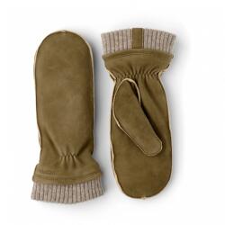 Hestra Дамски ръкавици Hestra Women's Nora Chamois Mitt Gloves - Loden - размер 9 (EU) (202-4278-0214)