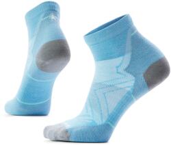 Smartwool Дамски чорапи за бягане Smartwool Women's Run Zero Cushion Ankle Running socks - Serene Blue - размер 38-41 (EU) (201-4494-0712)