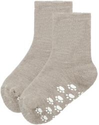 Joha Детски мериносови чорапи Joha Kid's 721 Wool Sock Anti-Slip Slippers - Beige Melange - размер 23-26 (EU) (702-2513-0213)