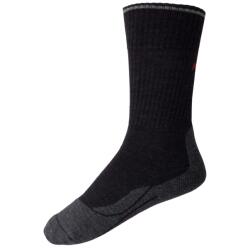 Falke Дамски туристически чорапи Falke Women's TK2 Wool Silk Walking socks - Anthracite Melange - размер 41-42 (EU) (201-1715-0114)