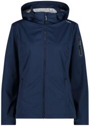 CMP Дамско софтшел яке CMP Women's Light Softshell Jacket Zip Hood Softshell jacket - Blue / Ghiaccio - размер 38 (EU) (103-2139-0213)