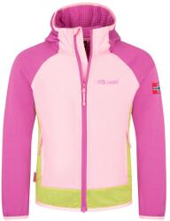 TROLLKIDS Детско поларено яке Trollkids Kid's Seiland Jacket Fleece jacket - Fresh Berry / Candy Pink / Hedge Green - размер 152 (EU) (703-5393-0619)