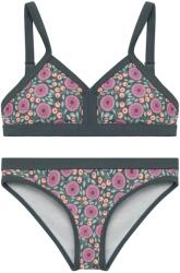 Color Kids Детски комплект бикини Color Kids Kid's Junior Bikini AOP Bikini - Turbulence - размер 134 (EU) (750-2560-0214)