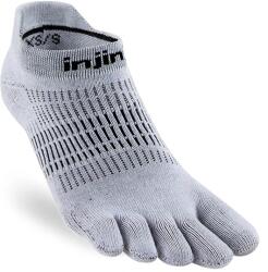 Injinji Дамски чорапи за бягане Injinji Women's Run Lightweight No-Show Running socks - Grey - размер 40, 5-44, 5 (EU) (201-7566-0212)