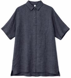 Mazine Дамска рокля Mazine Women's Linen Shirt Dress - Ink Blue (134-1909-0212)