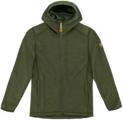 Fjällräven Детско поларено яке Fjällräven Kid's Keb Fleece Hoodie Wool jacket - Deep Forest - размер 134 (EU) (703-2021-0413)