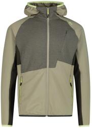 CMP Мъжко синтетично яке CMP Grid Tech Jacket Fix Hood Synthetic jacket - Sage - размер 58 (EU) (004-7244-0317)