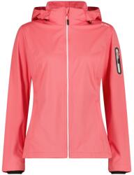CMP Дамско софтшел яке CMP Women's Light Softshell Jacket Zip Hood Softshell jacket - Coral - размер 44 (EU) (103-2139-1616)