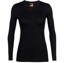 Icebreaker Дамско мериносово термобельо Icebreaker Women's 200 Oasis L/S Crewe Merino base layer - Black - размер XS (115-0922-0111)