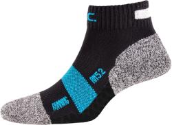 P. A. C P. A. C. Дамски чорапи за бягане P. A. C. Women's RN 5.2 Running Reflective Pro Short Running socks - Black / Cyan - размер 38-41 (EU) (207-1374-0312)