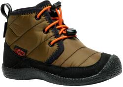 KEEN Детски зимни ботуши Keen Kid's Howser II Chukka WP Winter boots - Dark Olive / Gold Flame - размер 27/28 (EU) (702-1881-0613)