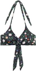 DEDICATED Дамско бикини горнище DEDICATED Women's Bikini Top Gullholma Bikini top - Strawberry Field Black (150-5210-0713)