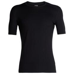 Icebreaker Мъжко мериносово термобельо Icebreaker 200 Oasis S/S Crewe Merino base layer - Black - размер XXL (015-0860-0115)