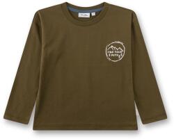 Sanetta Детска блуза с дълъг ръкав Sanetta Kid's Shirt 12303 Longsleeve - Dark Olive - размер 128 (EU) (704-5339-0117)