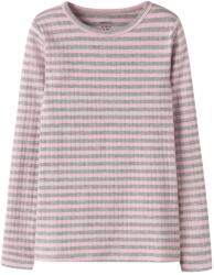 Name it Детска блуза с дълъг ръкав Name it Kid's Suraja XSL L/S Top Longsleeve - Pirouette / Grey Melange - размер 116 (EU) (704-6374-0311)