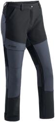 Maier Sports Дамски туристически панталон Maier Sports Women's Fleeceflex Walking trousers - Black / Graphite - размер 38 (110-1630-0113)