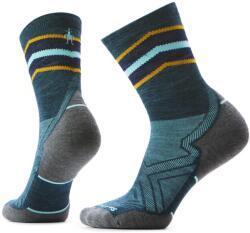 Smartwool Дамски чорапи за бягане Smartwool Women's Run Targeted Cushion Mid Crew Running socks - Twilight Blue - размер 42-45 (EU) (201-6752-0512)