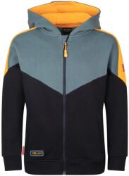 TROLLKIDS Детско яке за тренировка Trollkids Kid's Flekkefjord Jacket Training jacket - Black / Steel Blue / Mango - размер 110 (EU) (704-5511-0113)