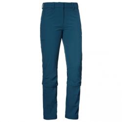 SCHÖFFEL Дамски панталон със свалящи крачоли Schöffel Women's Pants Engadin1 Zip Off Zip-off trousers - Dress Blues - размер 36 (110-1176-0220)