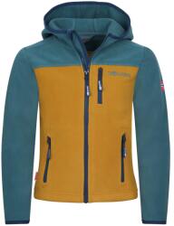 TROLLKIDS Детско софтшел яке Trollkids Kid's Stavanger Jacket Fleece jacket - Stormy Blue / Mustard - размер 122 (EU) (703-3031-1316)