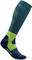 Bauerfeind Sports Дамски чорапи за бягане Bauerfeind Sports Women's Trail Run Compression Socks Running socks - Midnight Teal - размер 39-42 (201-8092-0116)