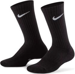 Nike Детски спортни чорапи Nike Kid's Everyday Cushioned Crew Socks 3-Pack Sports socks - Black / White (207-1071-0111)