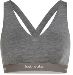 Icebreaker Дамски спортен сутиен Icebreaker Women's 125 Cool-Lite Sprite Racerback Bra Sports bra - Gritstone Heather (114-3264-0414)