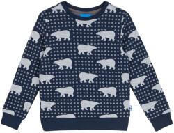 finkid Детски вълнен пуловер Finkid Kid's Uniikki Nordik Wool jumper - Navy - размер 90/100 (EU) (704-5484-0212)