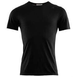 Aclima Мъжко мериносово термобельо Aclima Lightwool Undershirt Tee Merino base layer - Jet Black - размер XL (015-1267-0115)