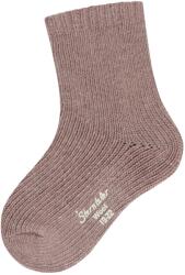 Sterntaler Детски мериносови чорапи Sterntaler Kids' Socks Wool, Handmade Look Sports socks - Taupe - размер 18 (EU) (207-1253-0411)